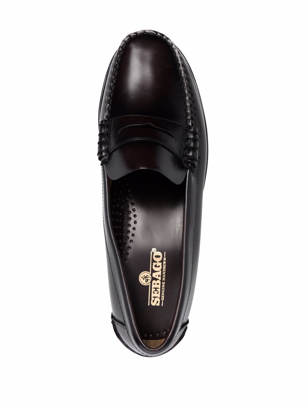 Sebago Black Pull-on Loafers In Black