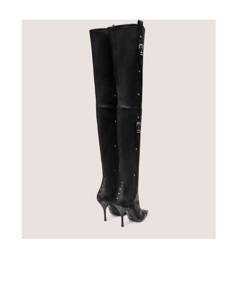 Stuart Weitzman Pointed Boots In Black