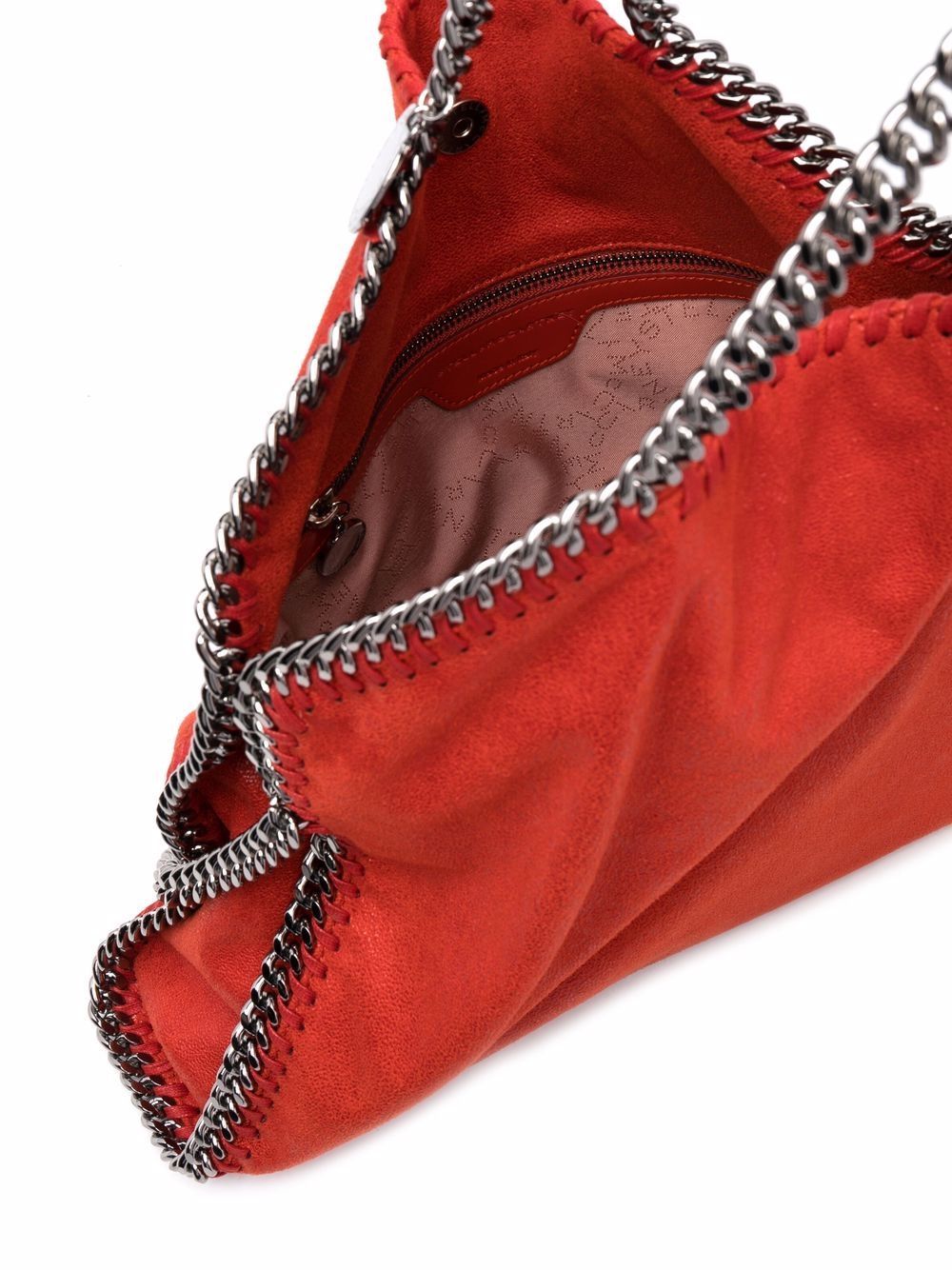 Stella Mccartney Falabella Tote Bag In Red