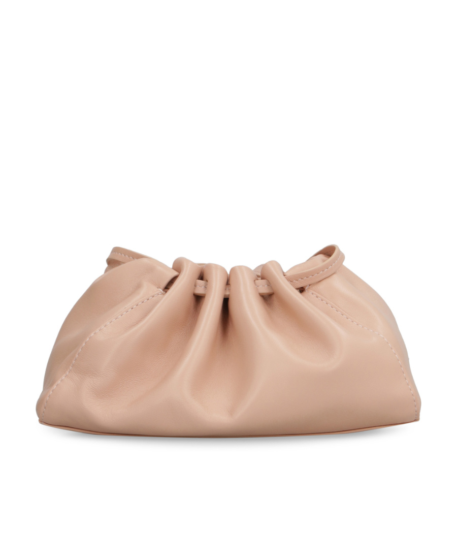 Mansur Gavriel Bloom Drawstring Mini Clutch Bag In Nude