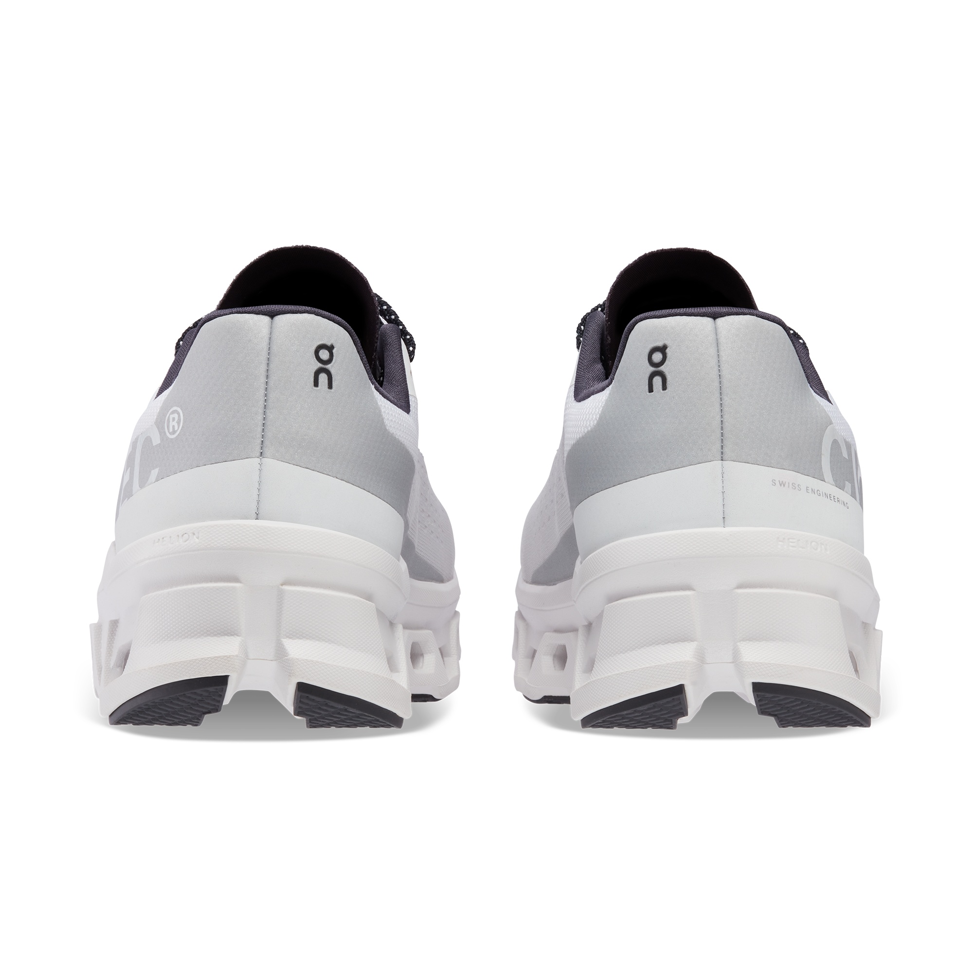 On Running Cloudmonster Sneakers With Technical Fabric Upper In White