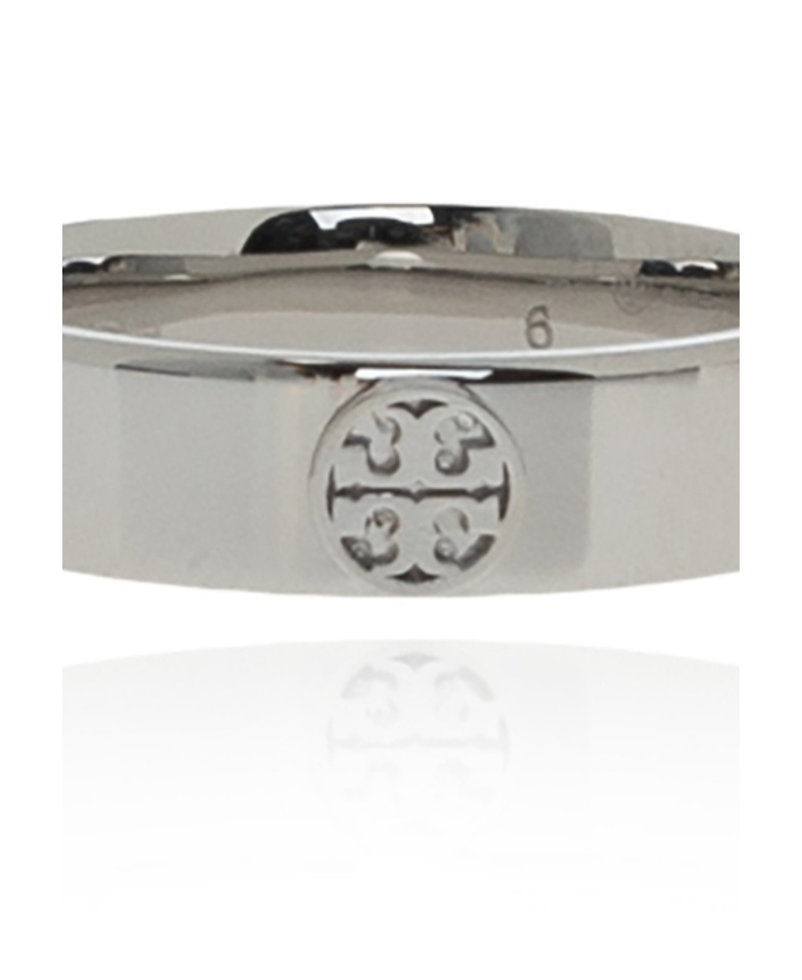 Tory Burch Miller Studded Ring In Gray