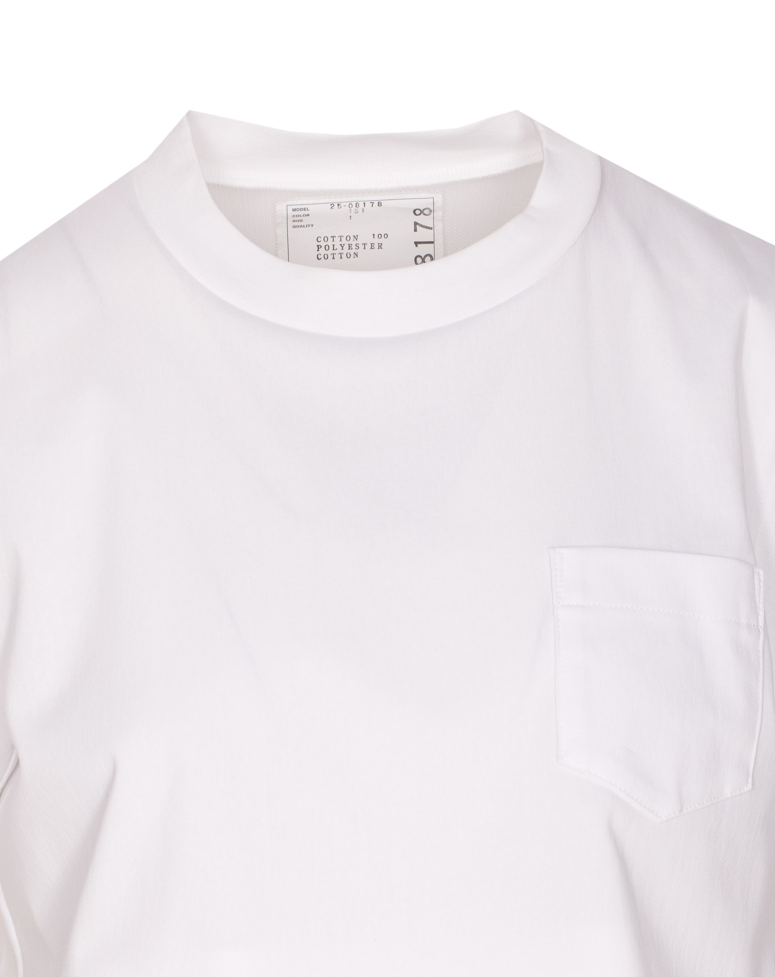 Sacai Short-sleeved T-shirt In Neutral
