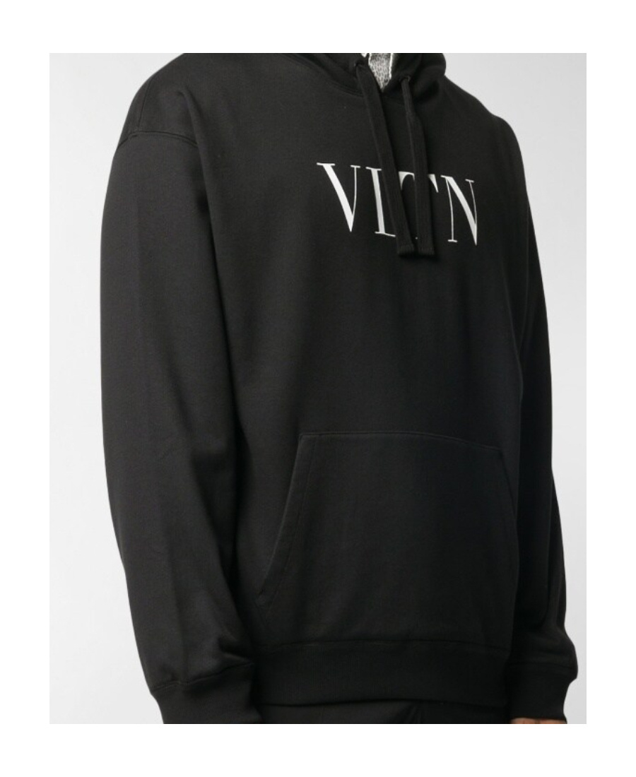 VALENTINO LOGO PRINT HOODIE 