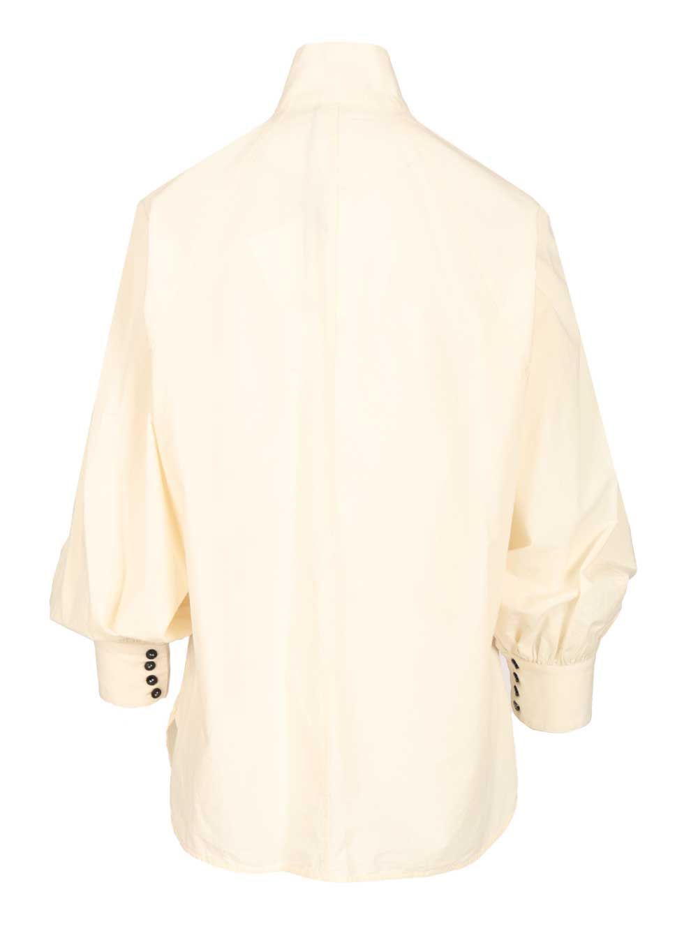 Barena Venezia A Silhouette Blouse In Neutral