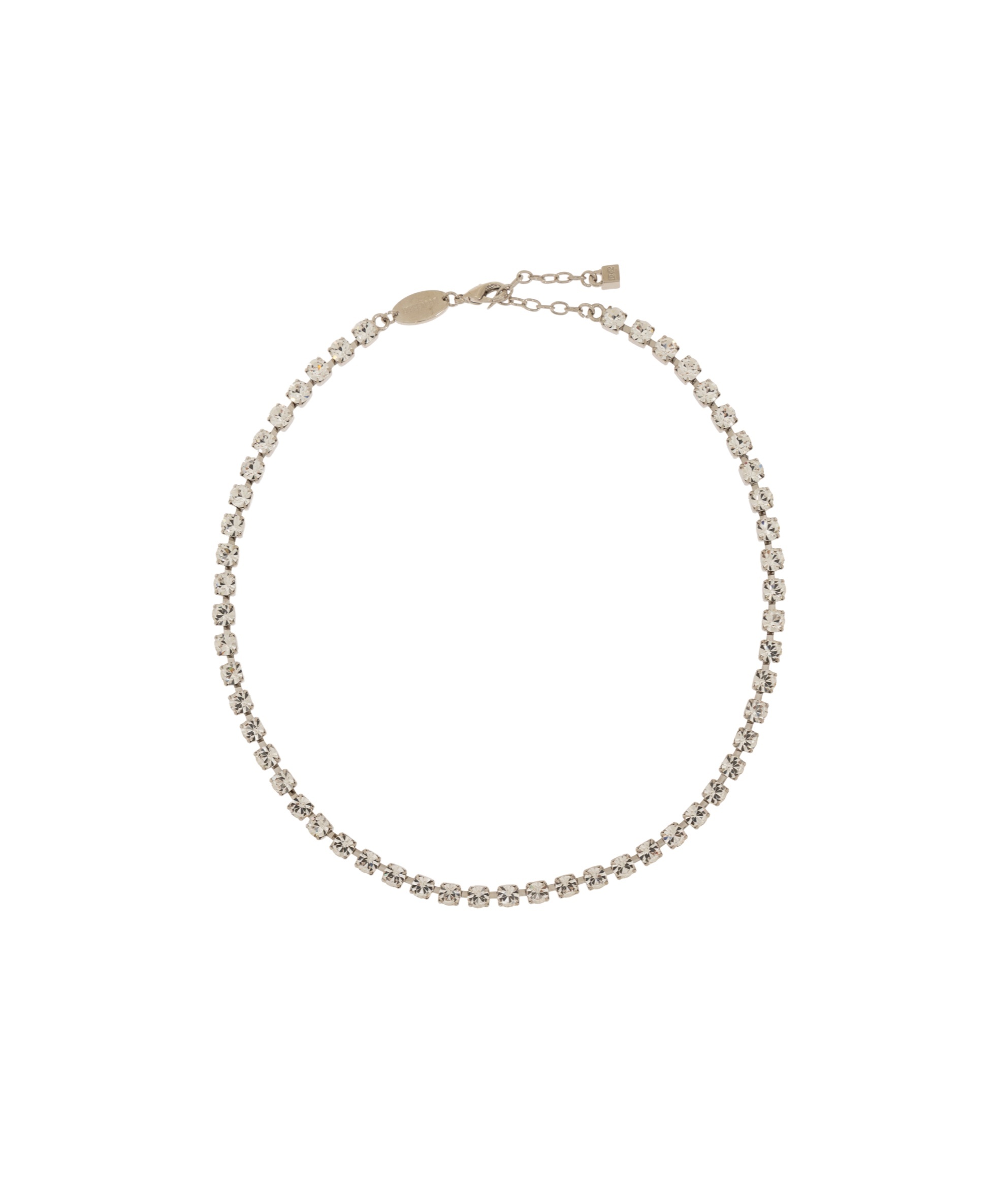 Dsquared2 Crystal Embellished Pendant Necklace In Yellow