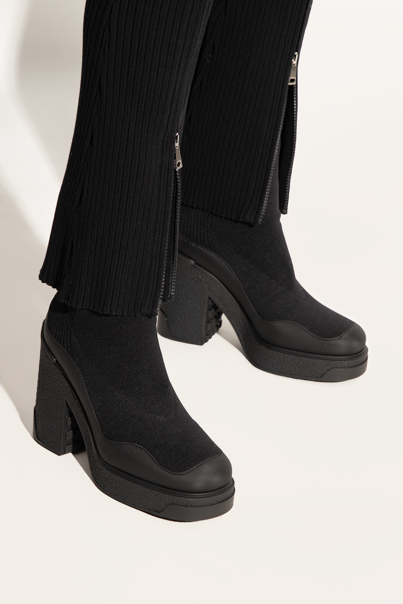 Shop Moncler Splora Pocket Ankle Boots In Black