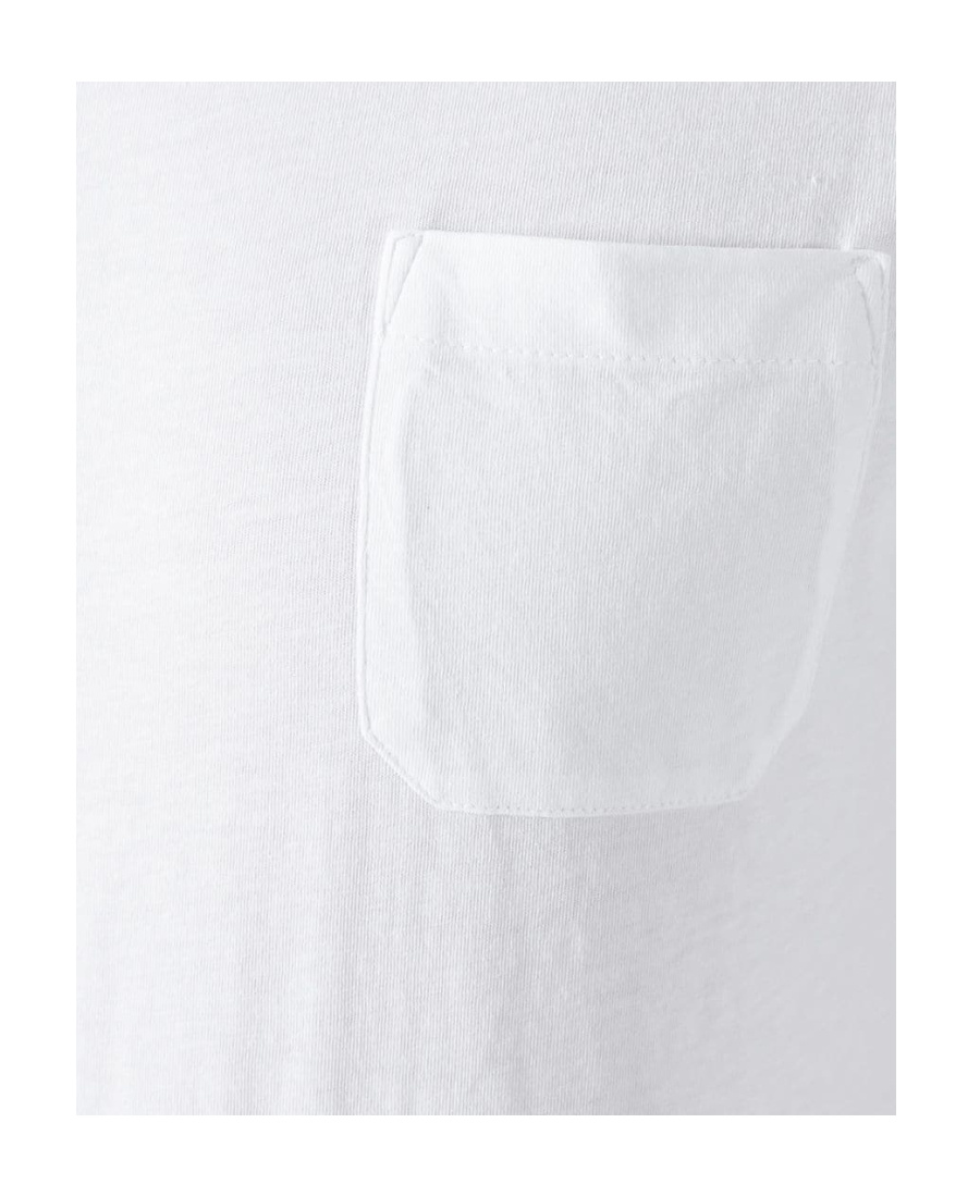 Shop Aspesi Plain Cotton T-shirt In White