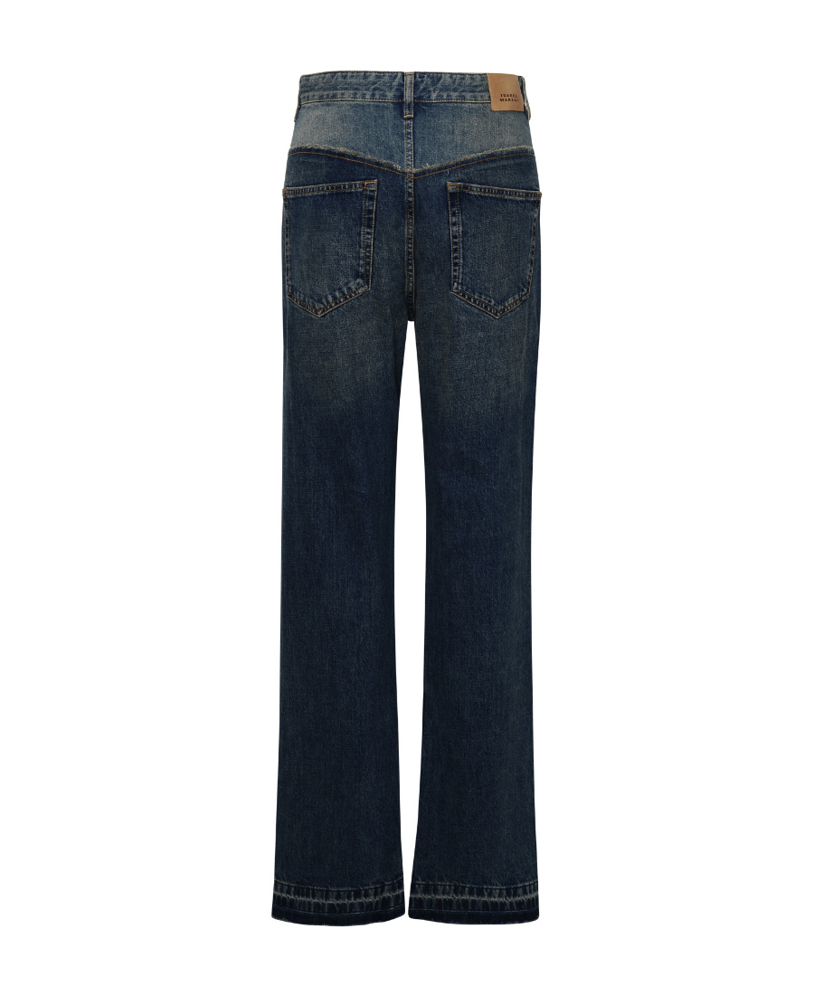 Isabel Marant Noemie High-waisted Jeans In Black
