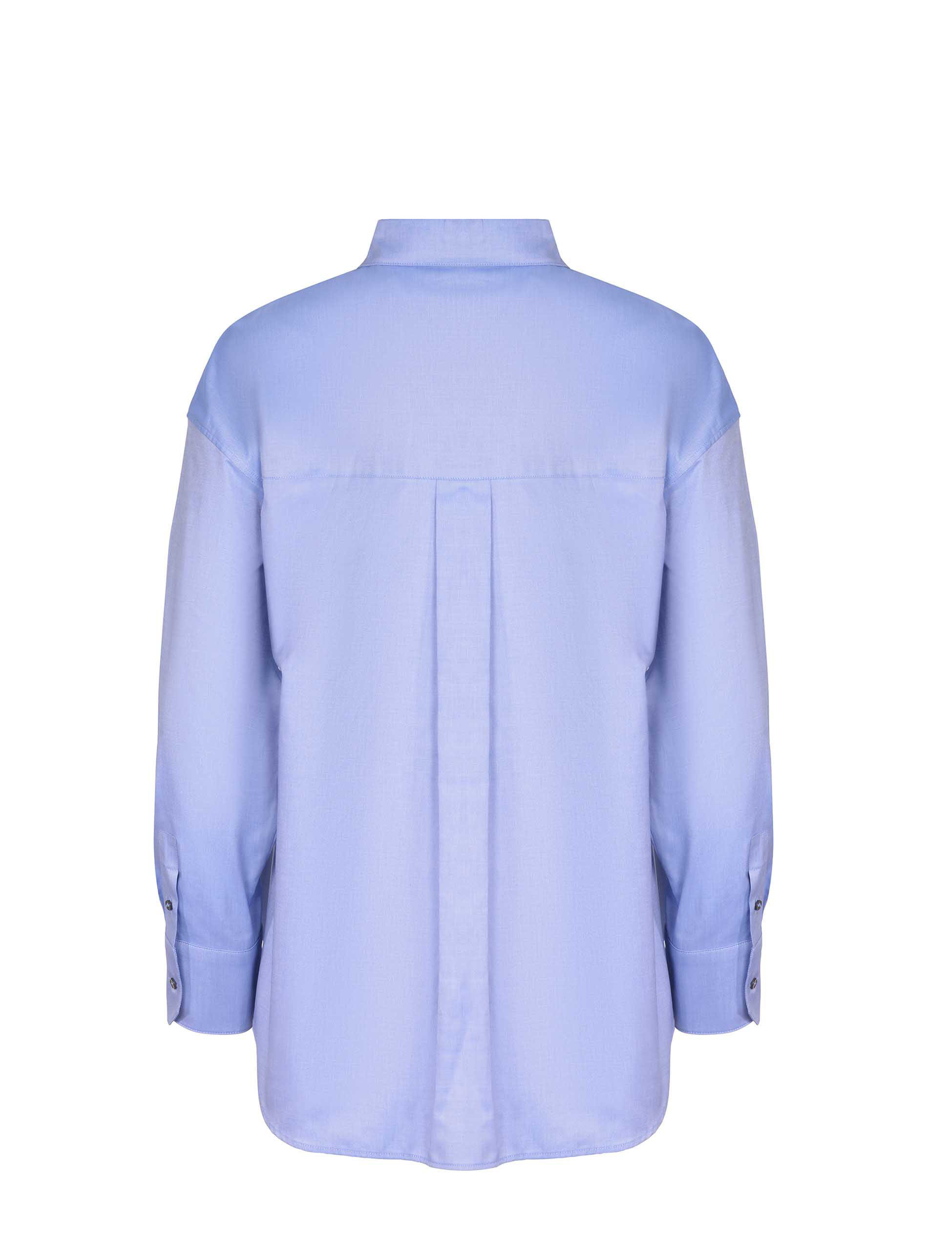 Max Mara 's  Ateneo Long-sleeved Shirt In Blue