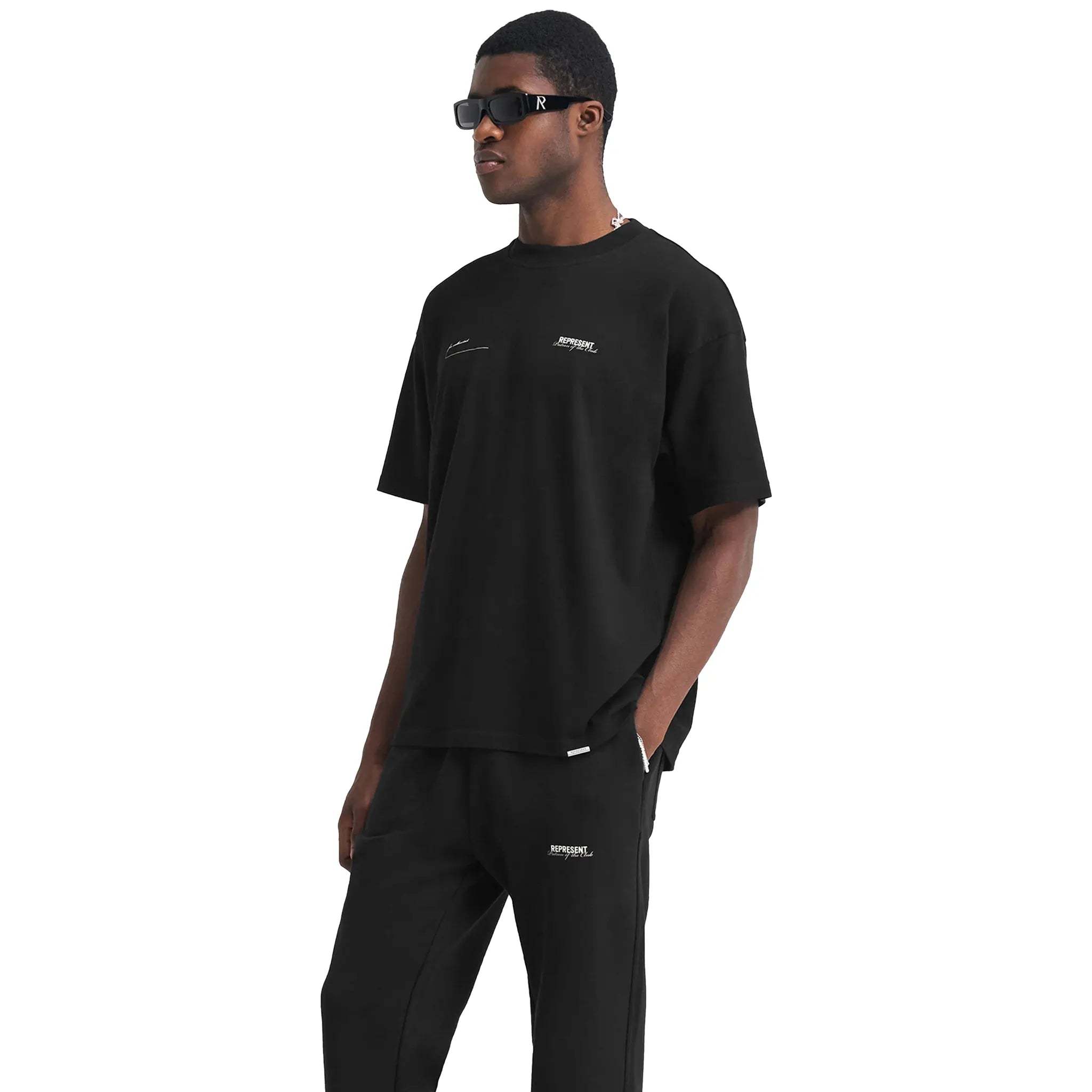 Represent Short-sleeved T-shirt In Black