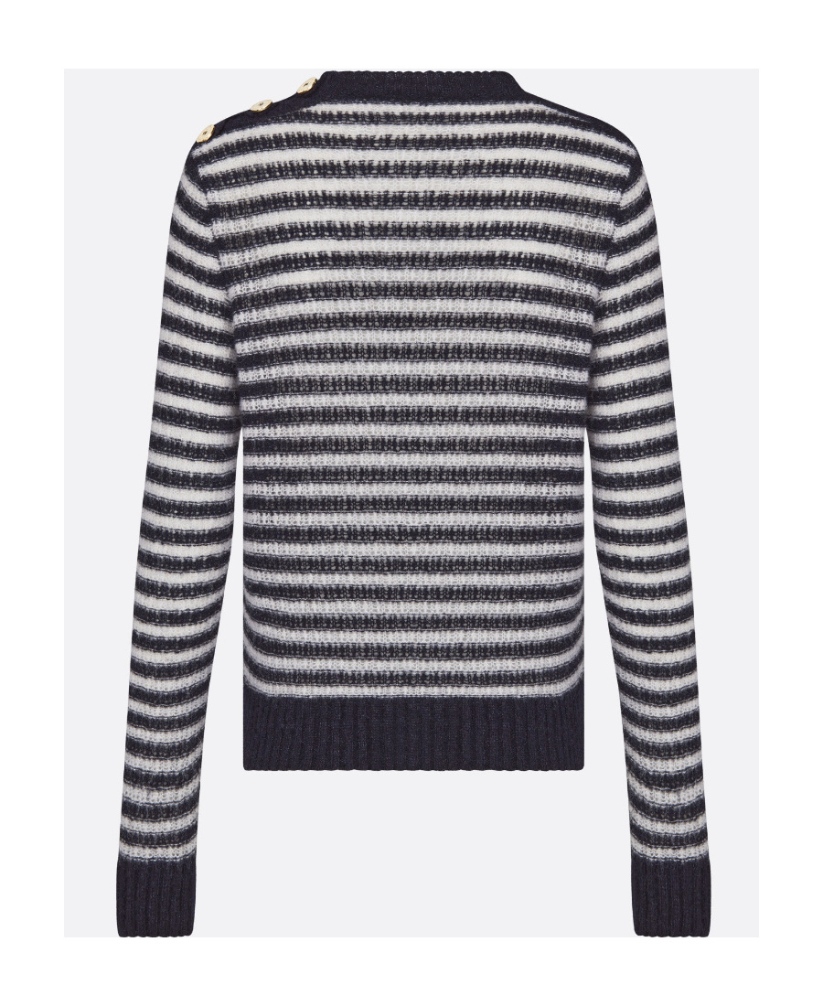 DIOR STRIPED SWEATER 