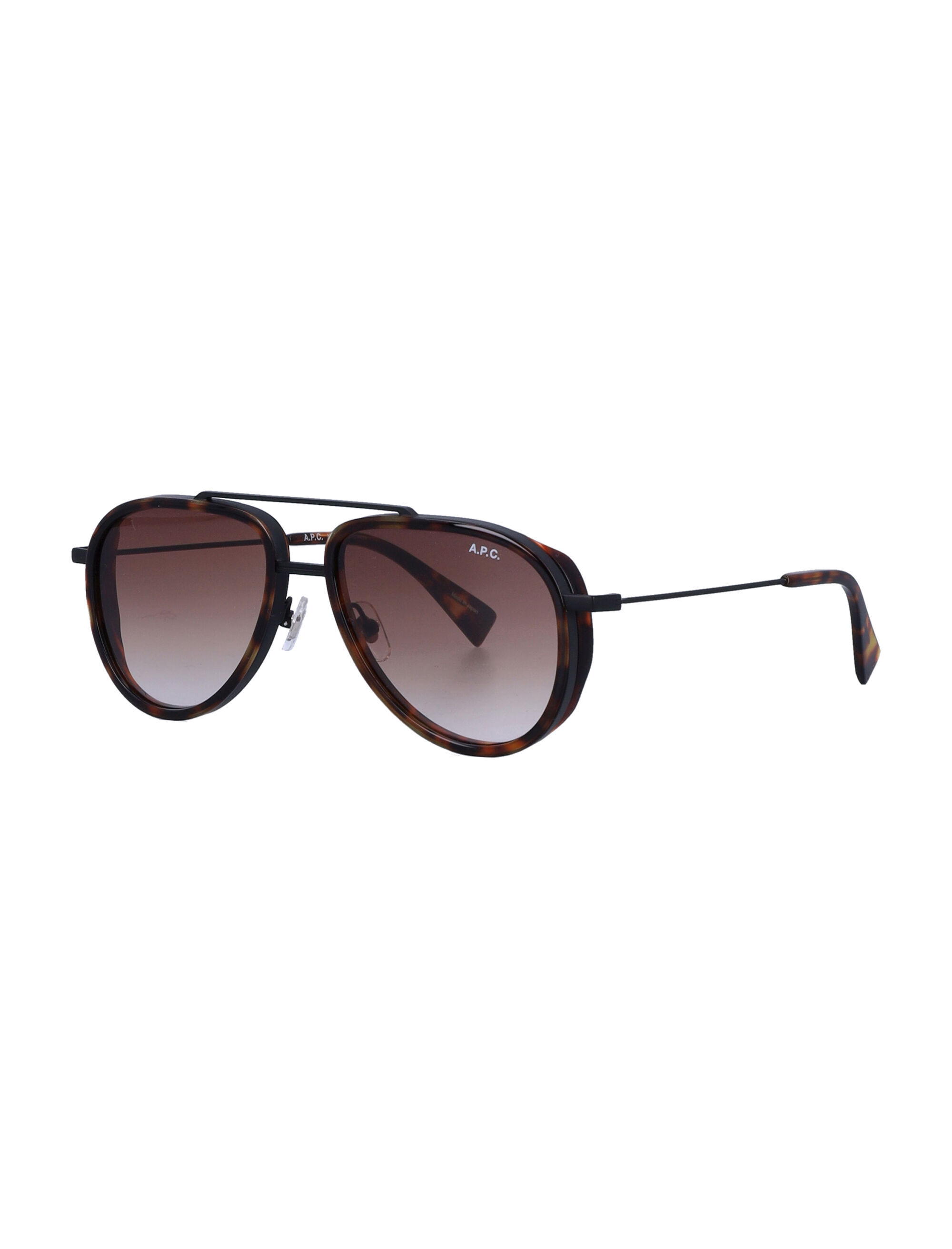 Apc Sterling Sunglasses In Brown