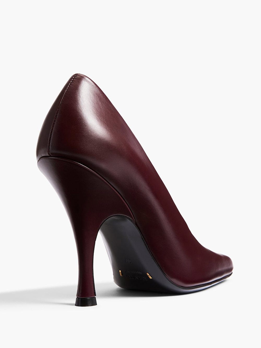 Khaite 100mm Eva Pumps In Burgundy