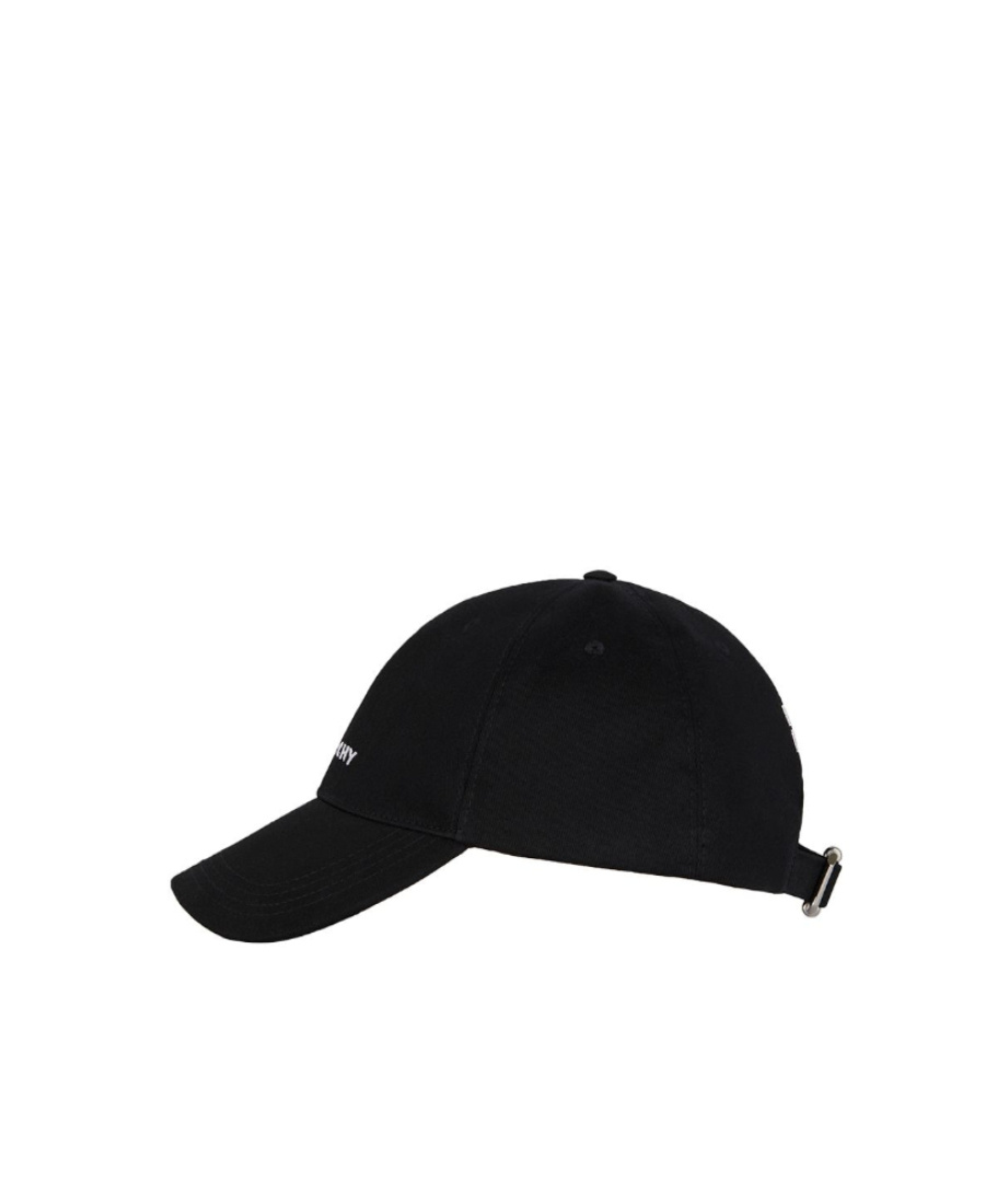 Givenchy Logo-embroidered Baseball Cap In Black