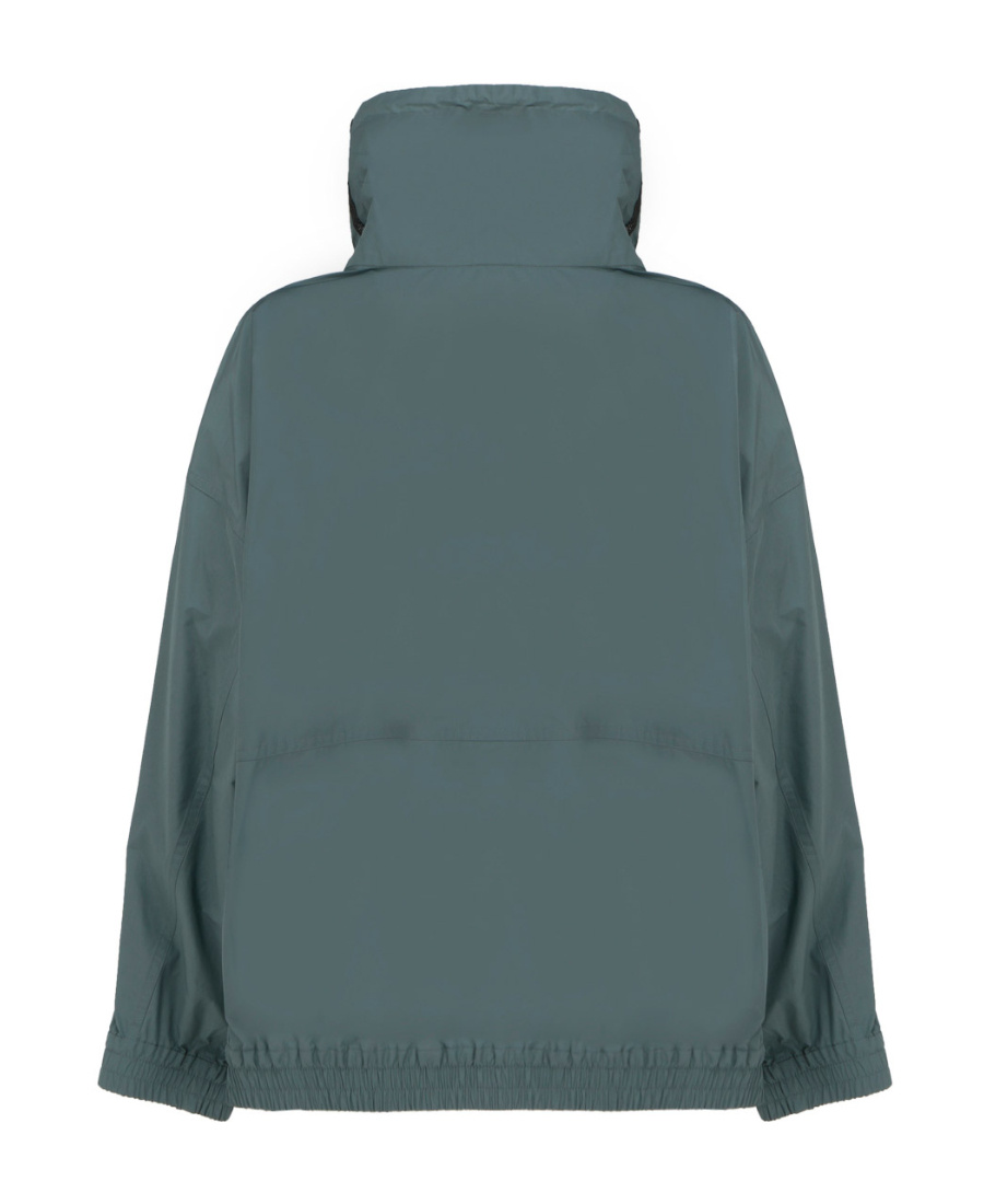 Brunello Cucinelli Lightweight Zip-up Track Jacket In Green