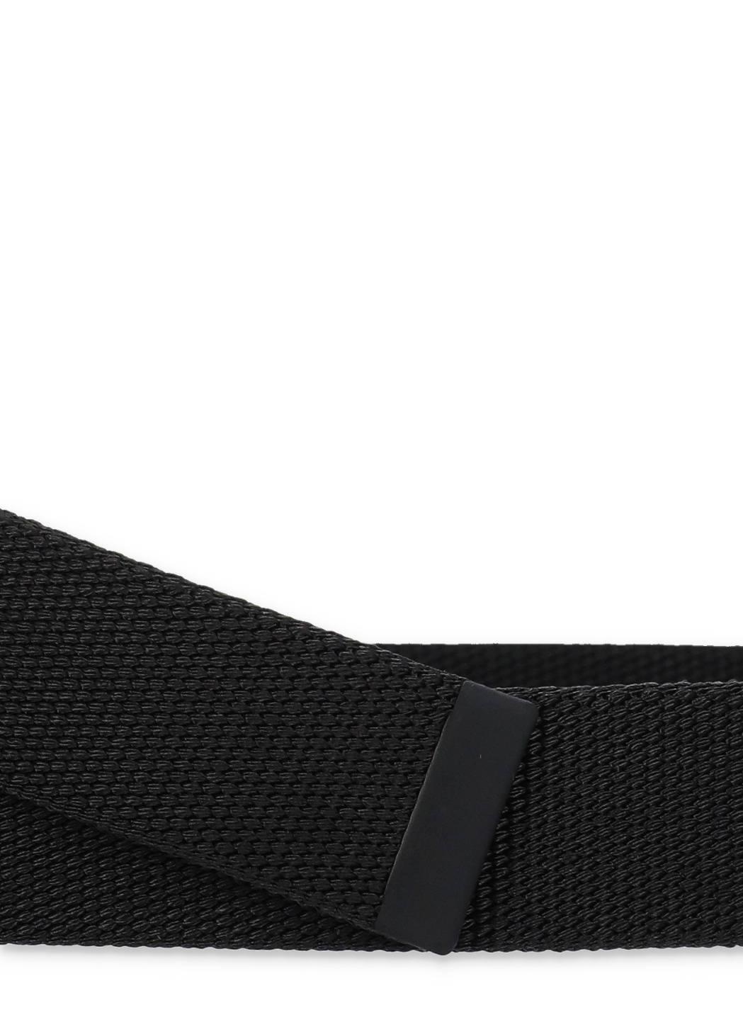 Stone Island Debossed-logo Detail Buckle Belt In Black