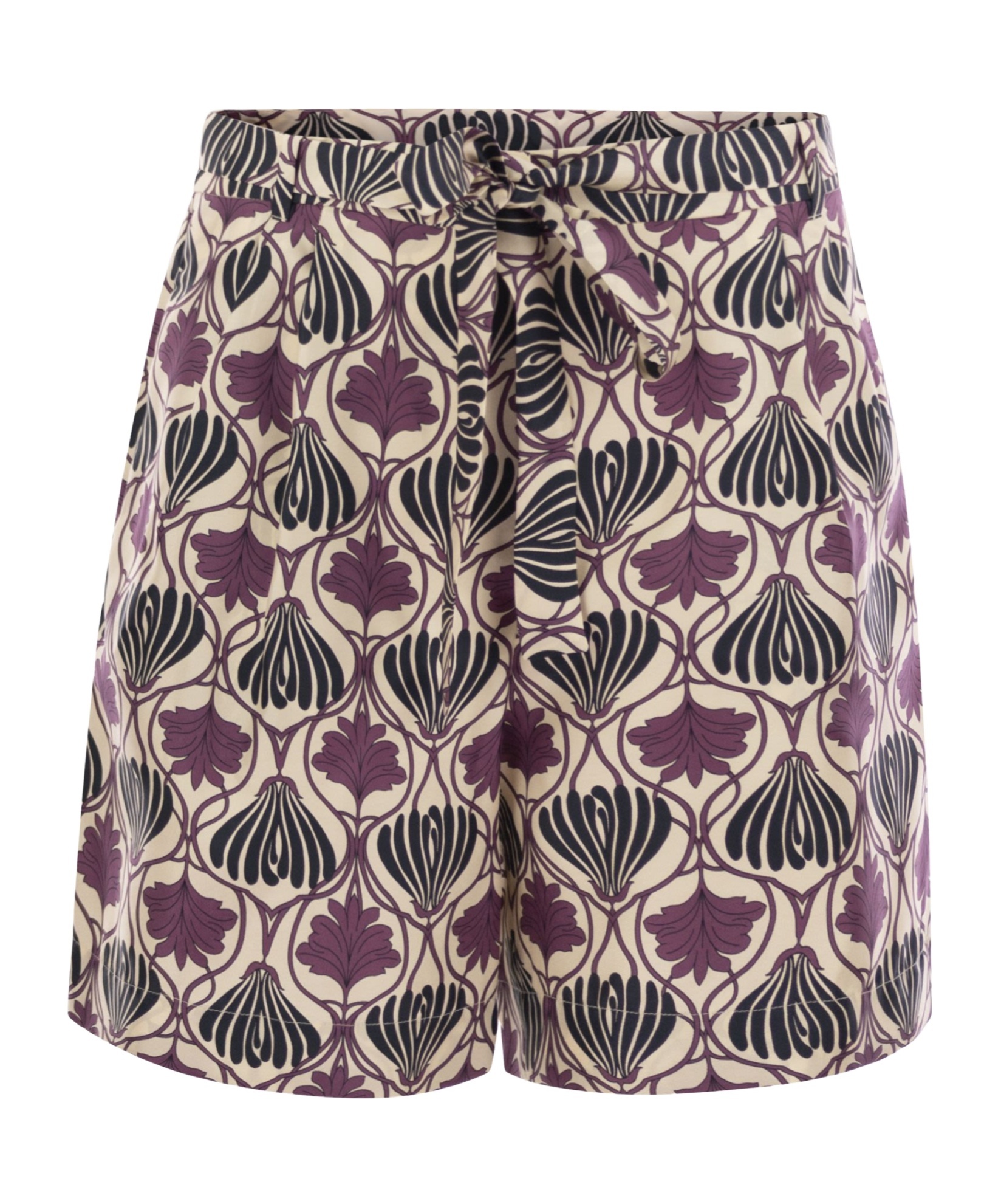 Max Mara Metello All-over Printed Shorts In Multi