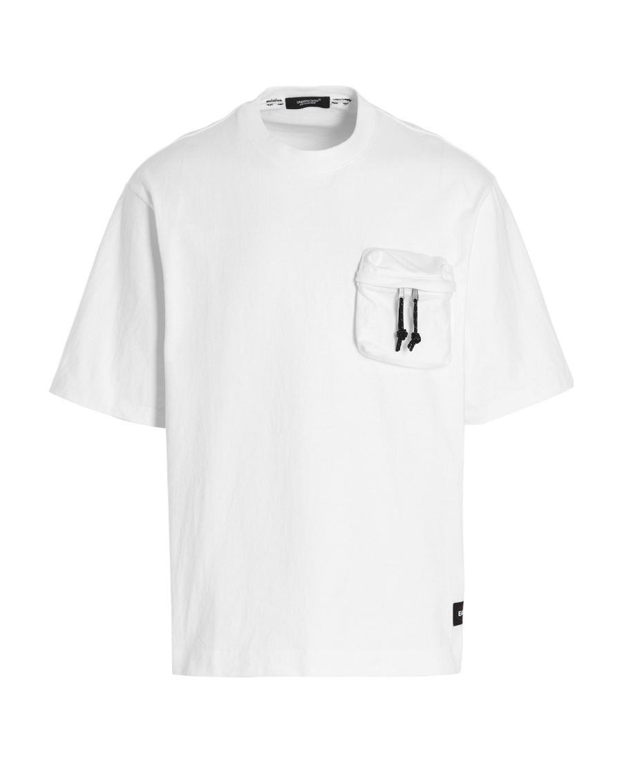 Undercover X Eastpak Patch Pocket T-shirt In White