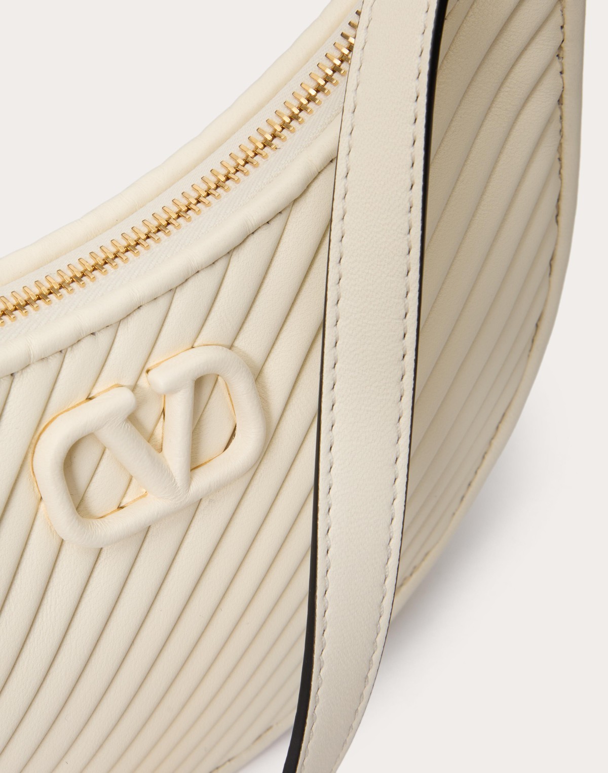 Valentino Mini Hobo In White