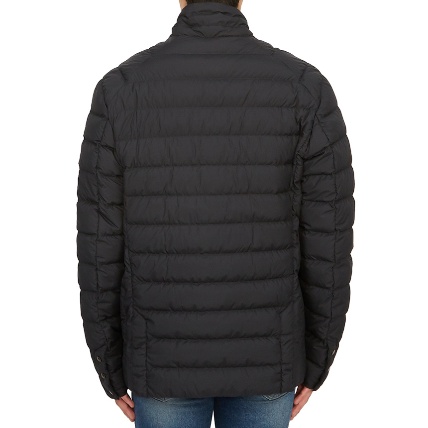 Parajumpers High-collar Long-sleeved Down Jacket In Black