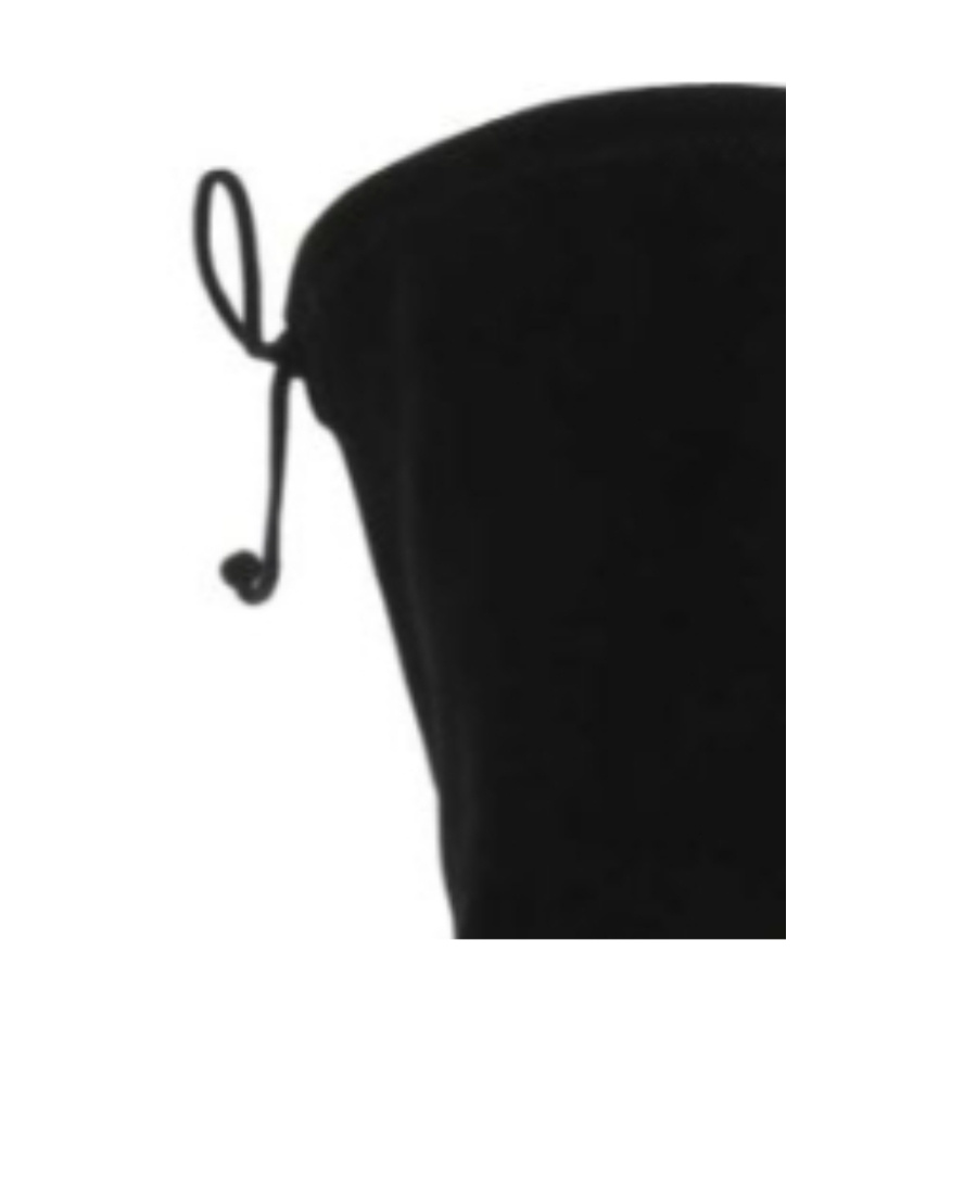 Stuart Weitzman Suede Knee-length Boots In Black