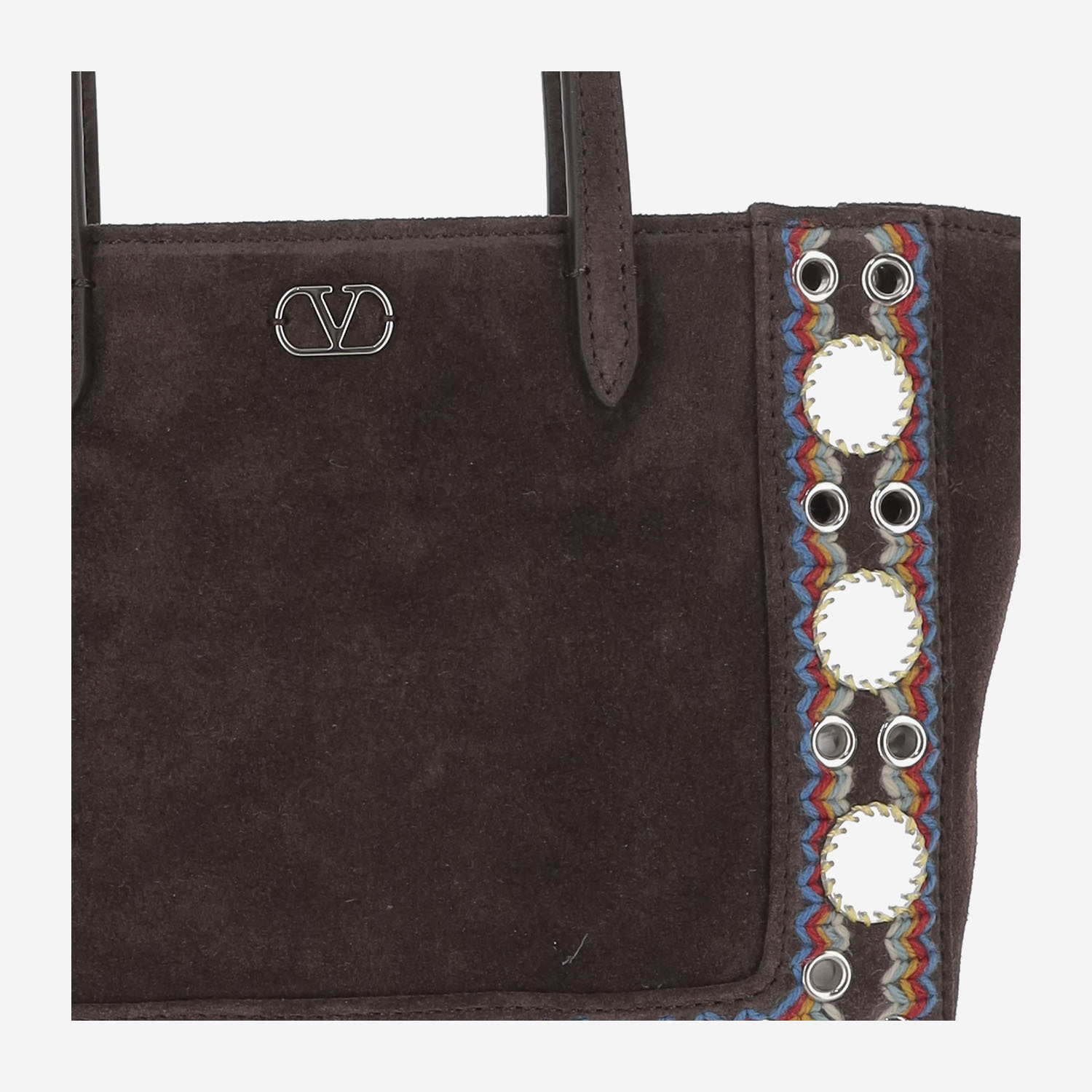 Valentino Brown Nellcote Tote In Brown