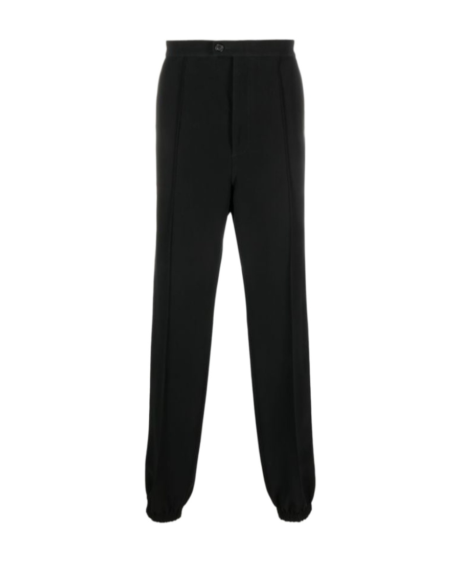 Alexander Mcqueen Tailored Track Pants In Black