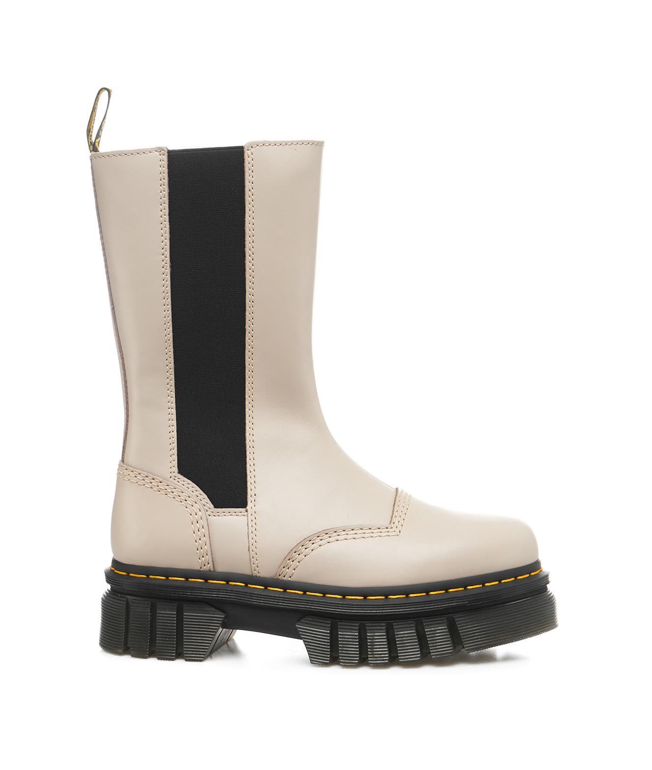 Dr. Martens' Dr. Martens Audrick Chelsea Tall Shoes In Nude