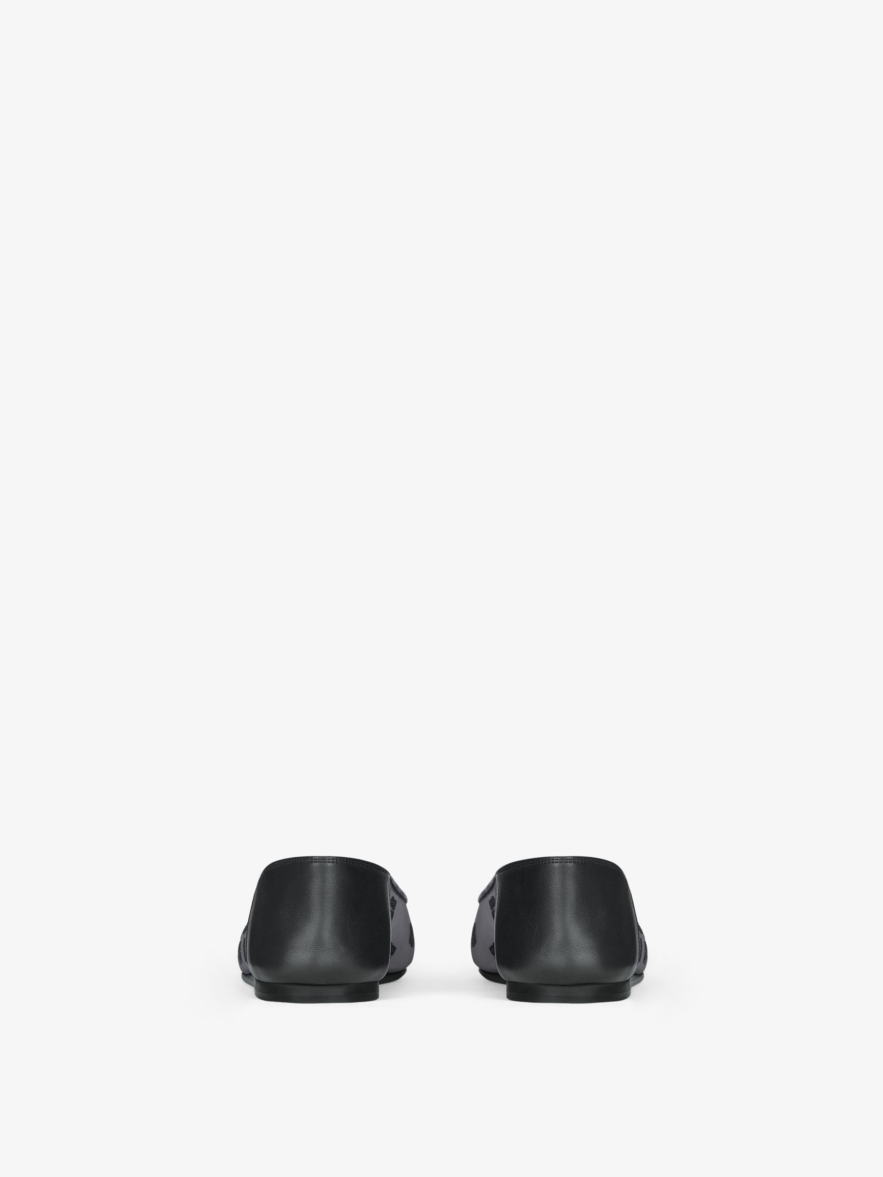 Givenchy Ballerina In 4g Mesh In Black