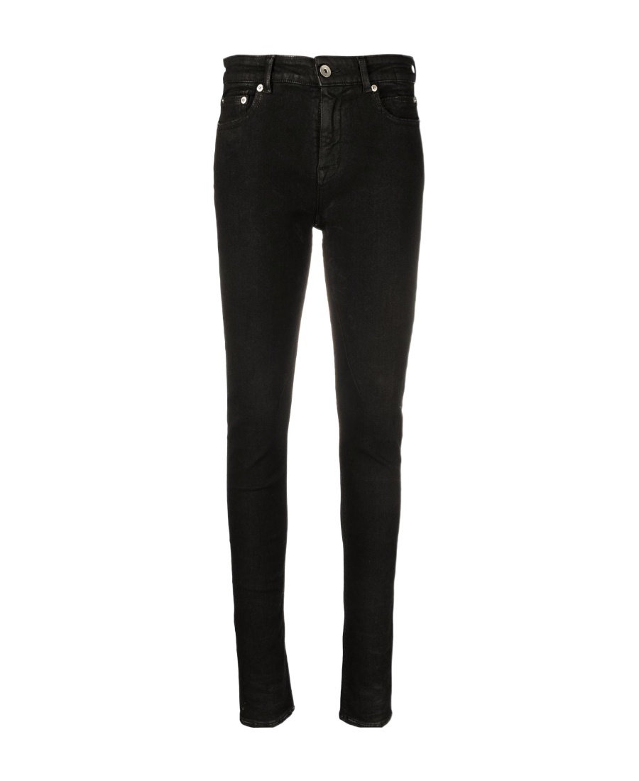 Rick Owens Drkshdw Detroit Skinny Jeans In Black
