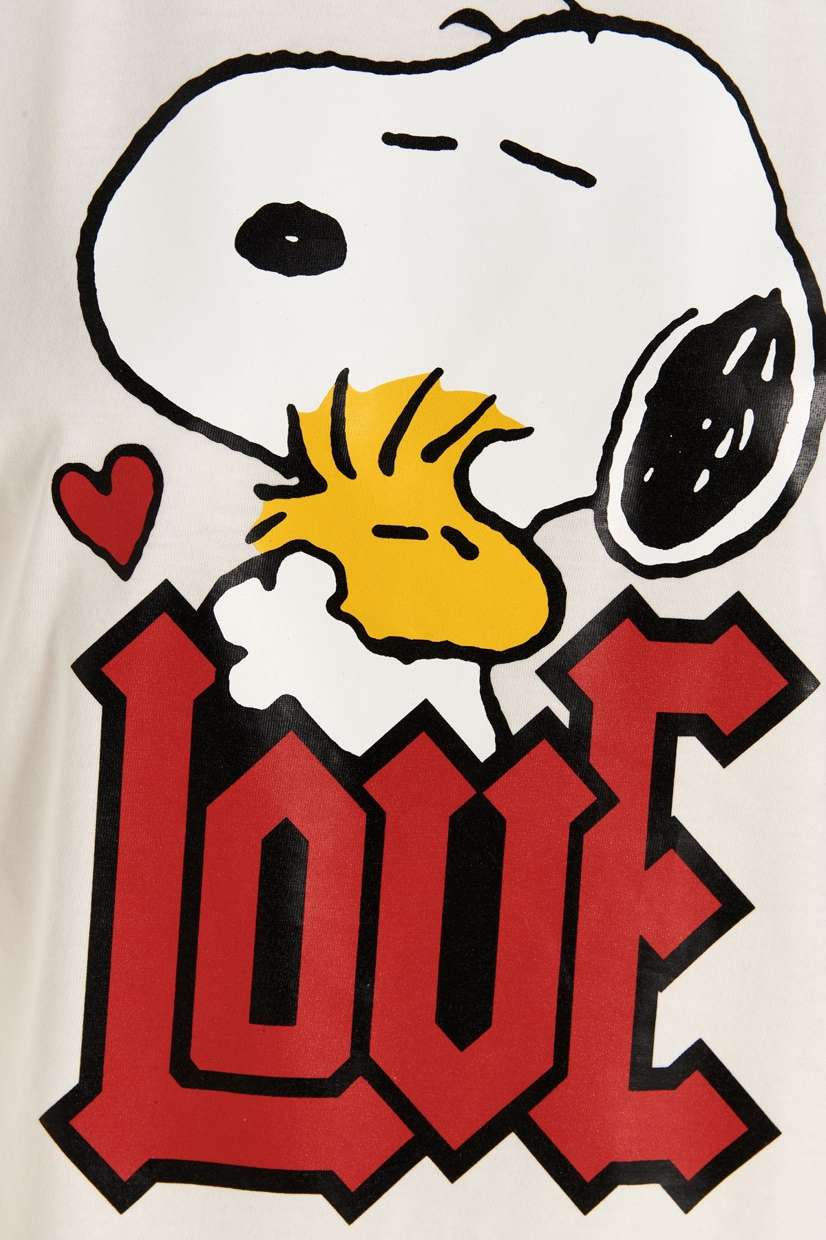 Shop Philosophy Di Lorenzo Serafini Snoopy Love Cotton T-shirt In White