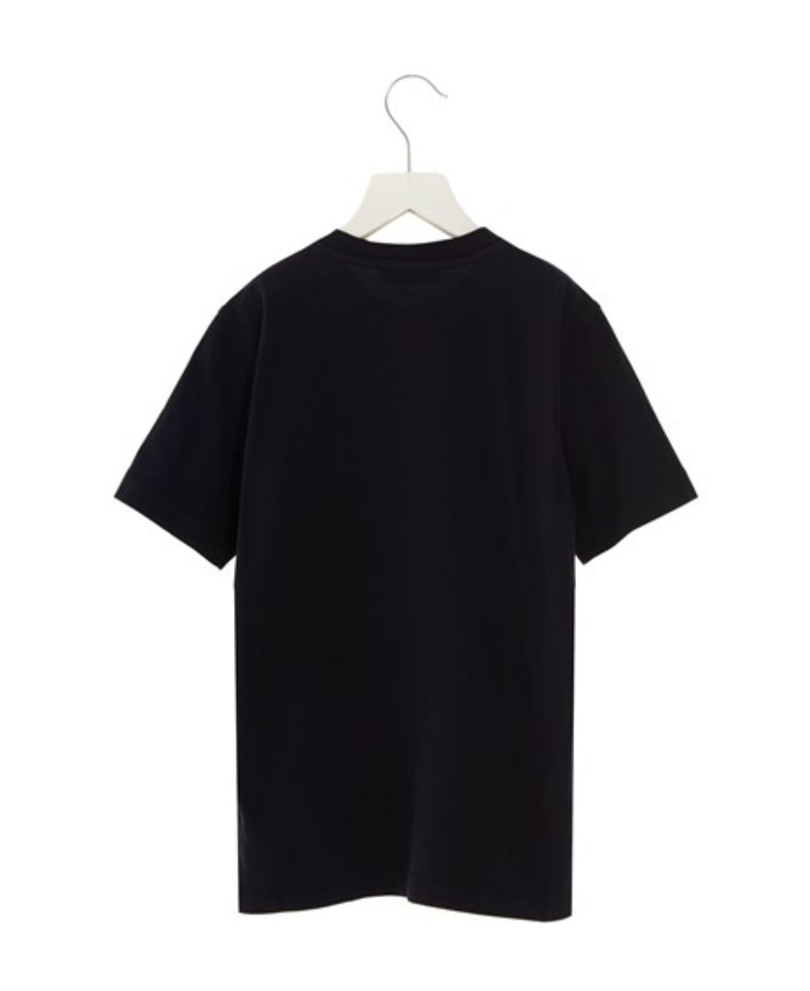 Stone Island T-shirt With Round Neck And Short Sleeves In Blue