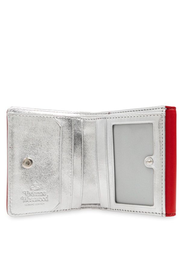 Vivienne Westwood Logo Wallet In Red