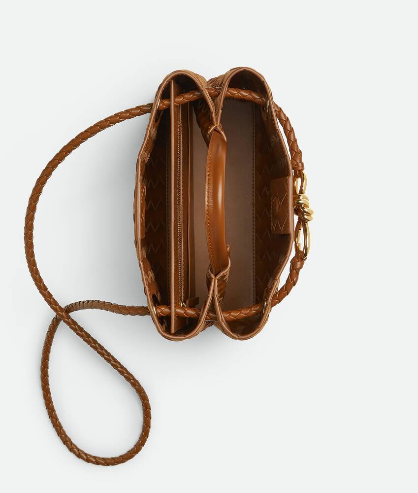 Bottega Veneta Small Andiamo In Orange