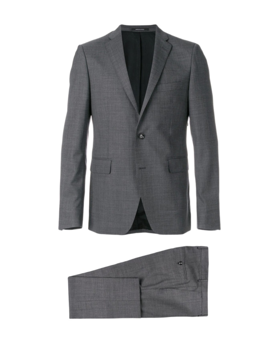 Tagliatore Logo Suit In Black