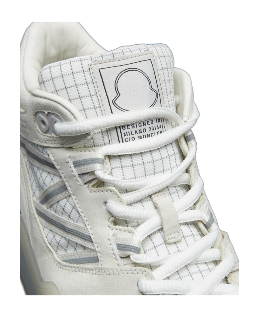 Moncler Pivot High-top Sneakers In White