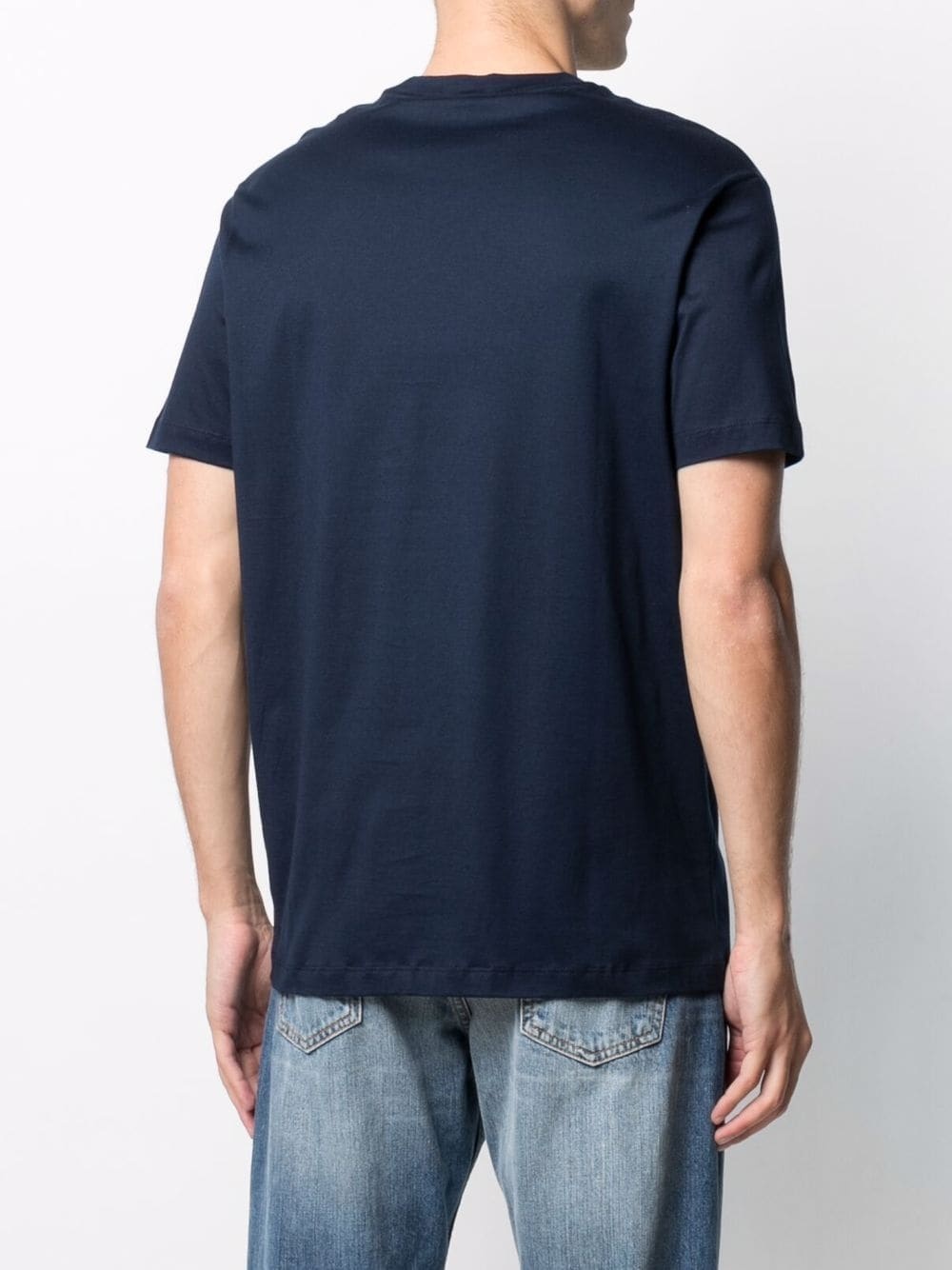 Shop Paul & Shark Logo-print T-shirt In Black