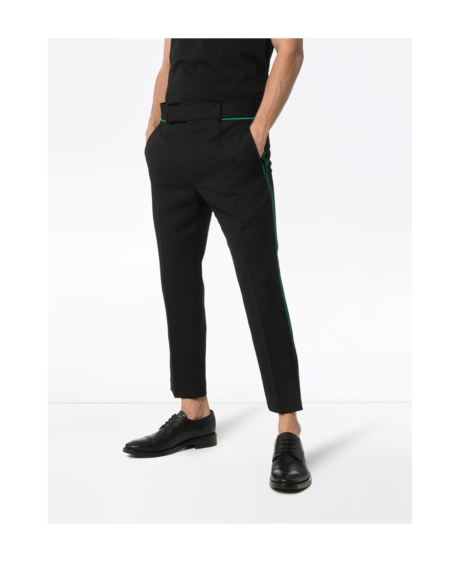 Haider Ackermann Side Striped Casual Pants In Black