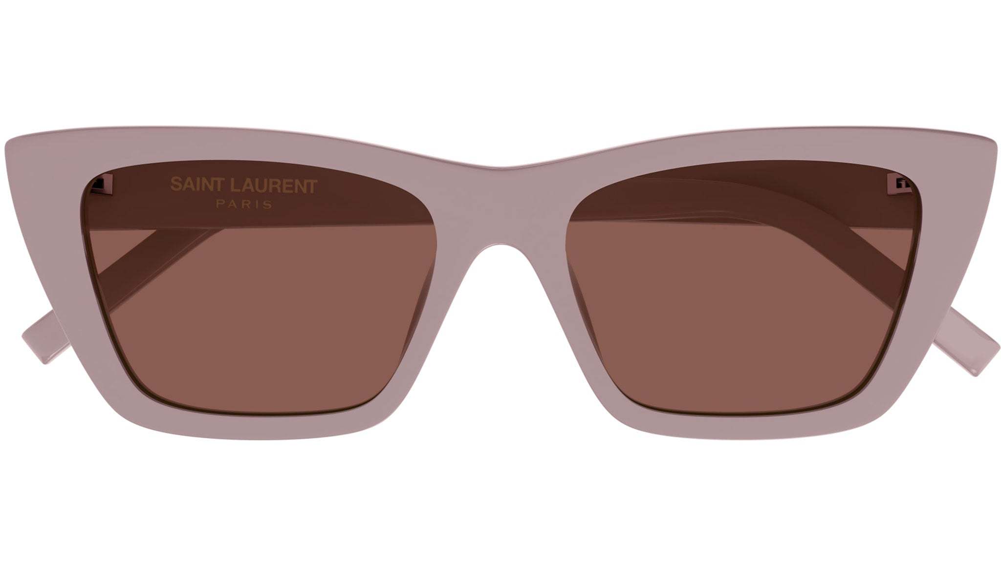 Saint Laurent Cat-eye Acetate Sunglasses In Pink