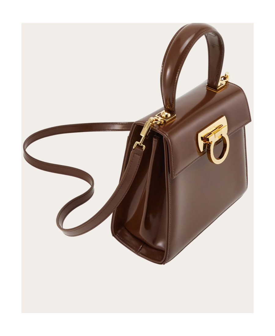 FERRAGAMO SALVATORE FERRAGAMO ICONIC TOP HANDLE BAG