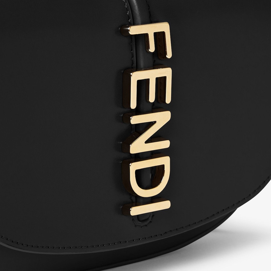 Fendi Graphy Wallet On Chain In Black
