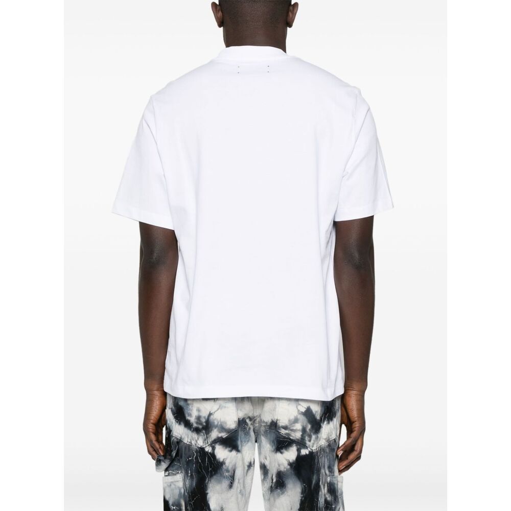 Amiri Man T-shirt White Size S Cotton In White