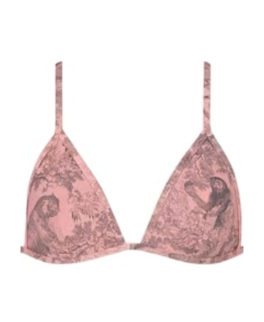 Dior Logo Bikini Swimsuit In Pink