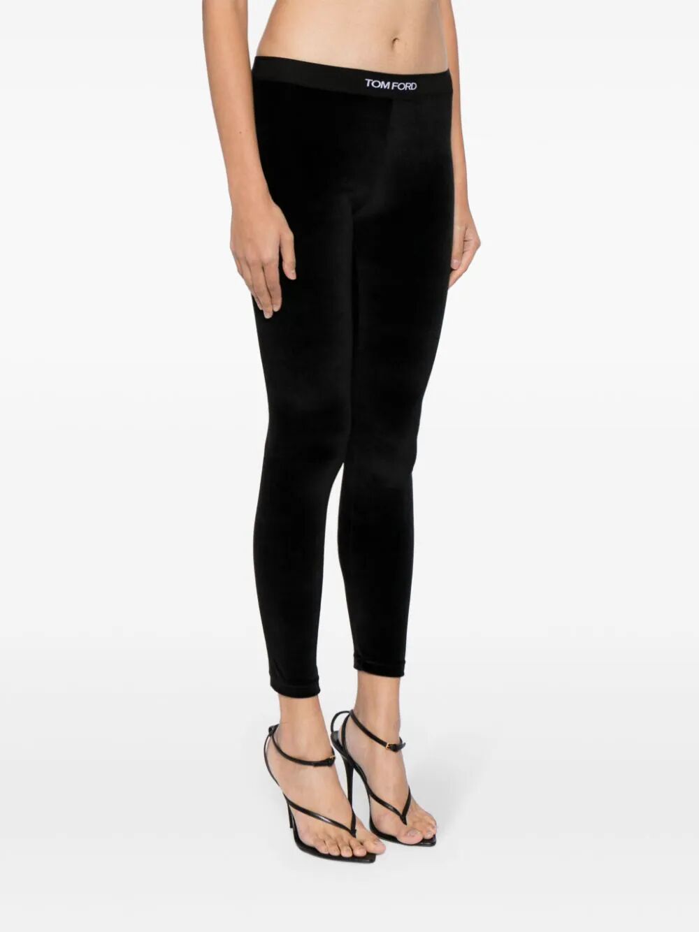Tom Ford Stretch Lychra Leggings In Black