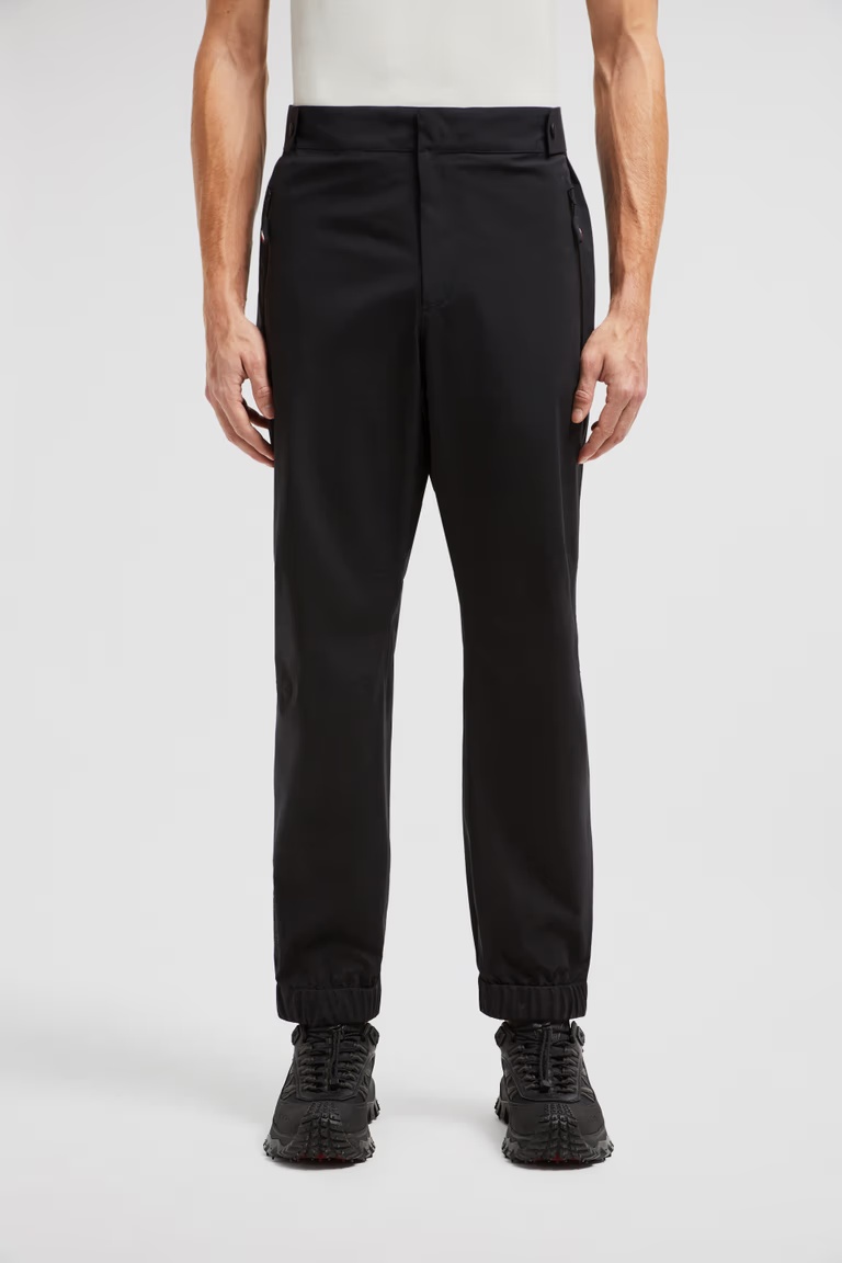 Moncler Gore-tex Jogging Pants In Black