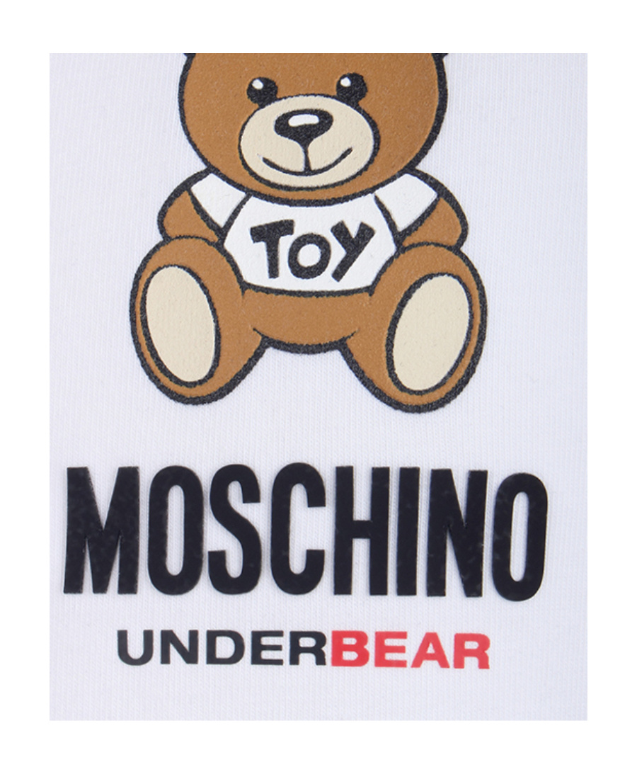 Moschino Toy Bear Short-sleeve T-shirt In White
