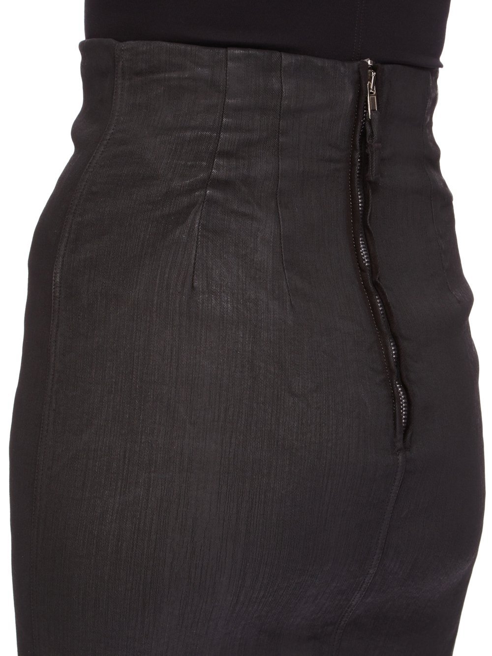Rick Owens Drkshdw High Waist Skirt In Black