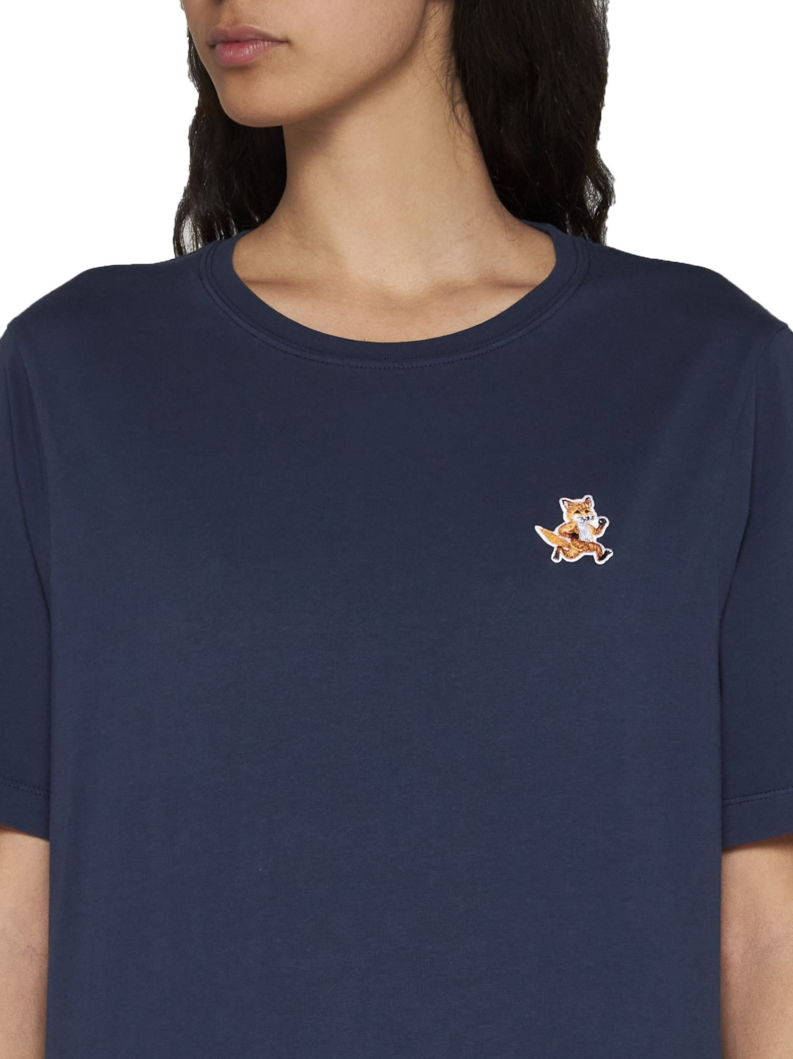 Maison Kitsuné T-shirt In Blue