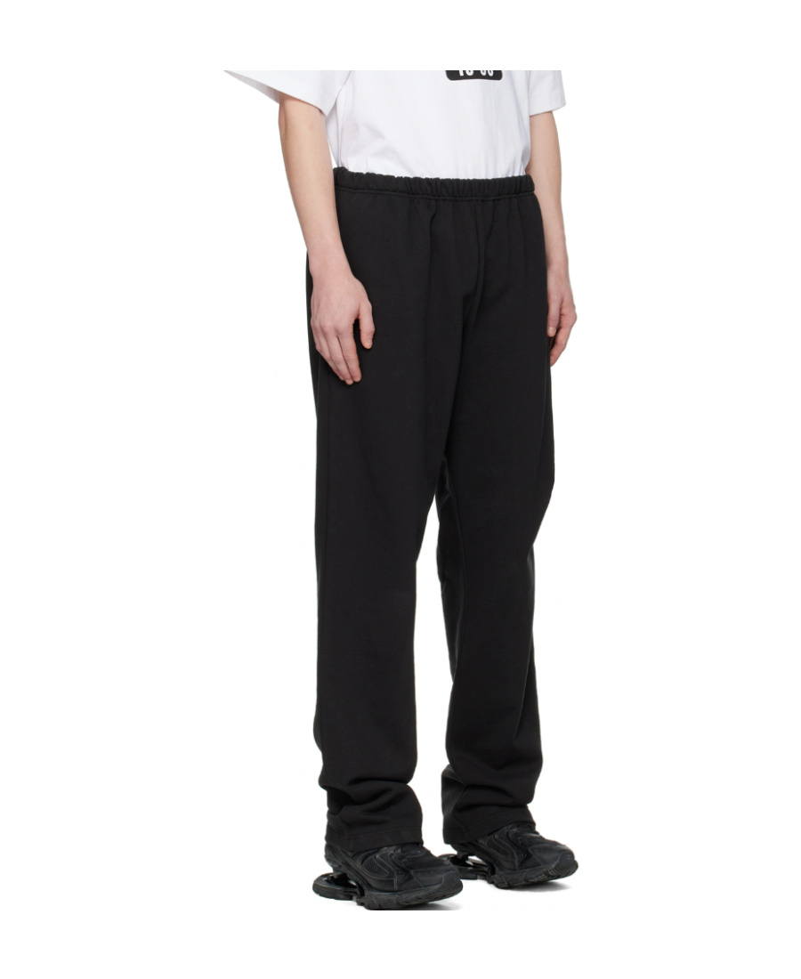 We11 Done Logo-print Track Pants In Black